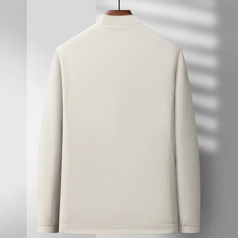 Herre Bomberjakke Klassisk Design Minimalistisk Stil 2