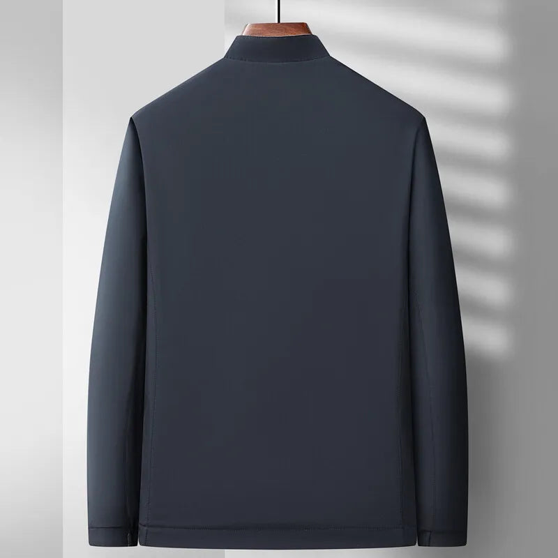 Herre Bomberjakke Klassisk Design Minimalistisk Stil 3