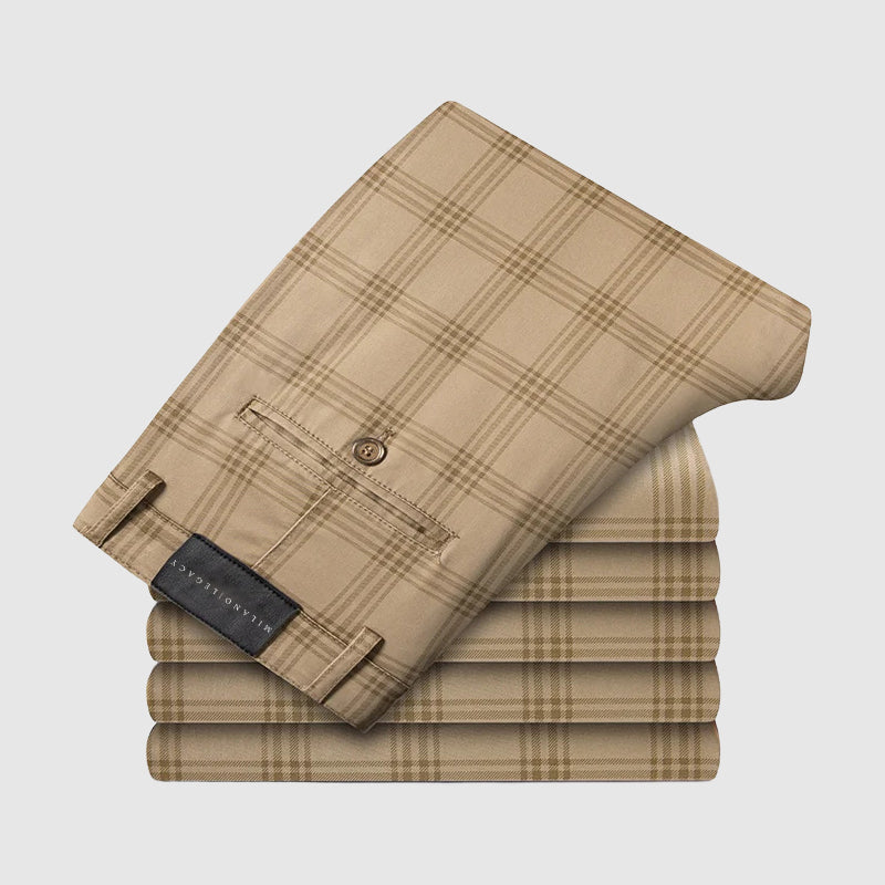 Herre Bukser Rutete Design 4