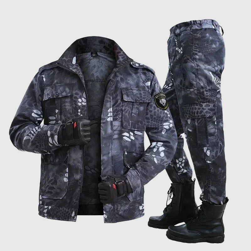 Herre Camo Utendørs Duo Sett 1