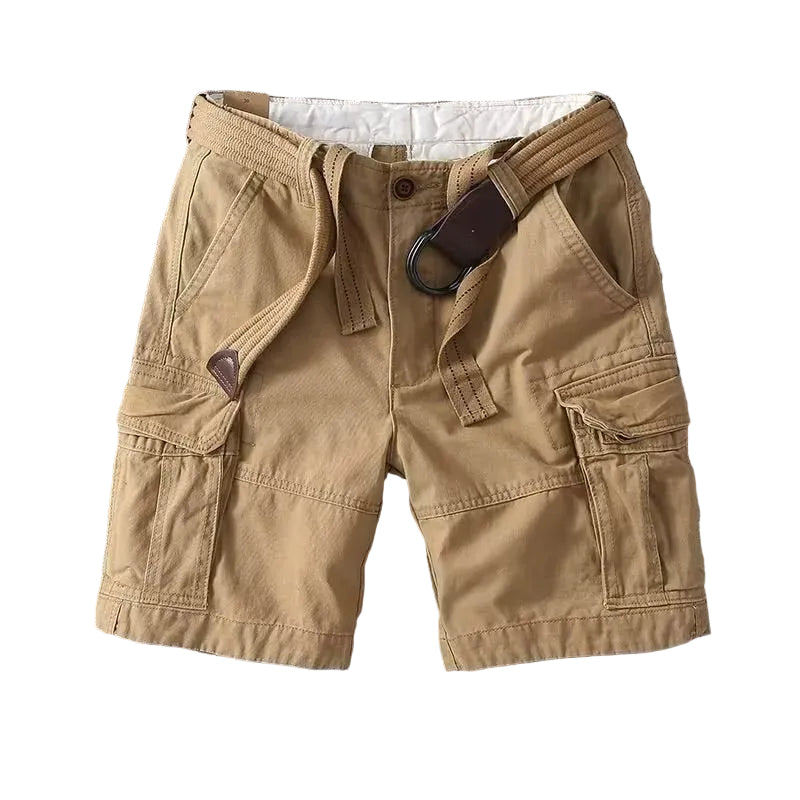 Herre Cargo Shorts med Justerbar Midje 0