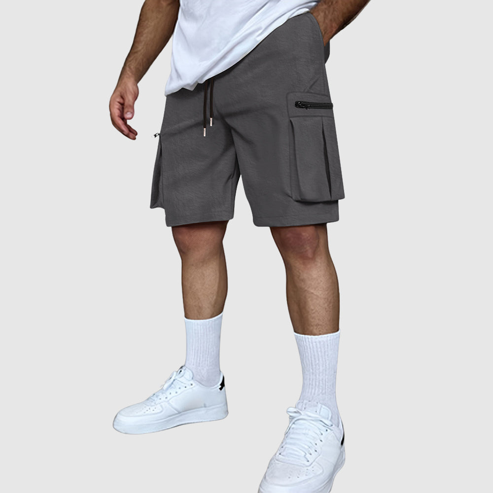Herre Cargo Shorts med Praktiske Lommer 3