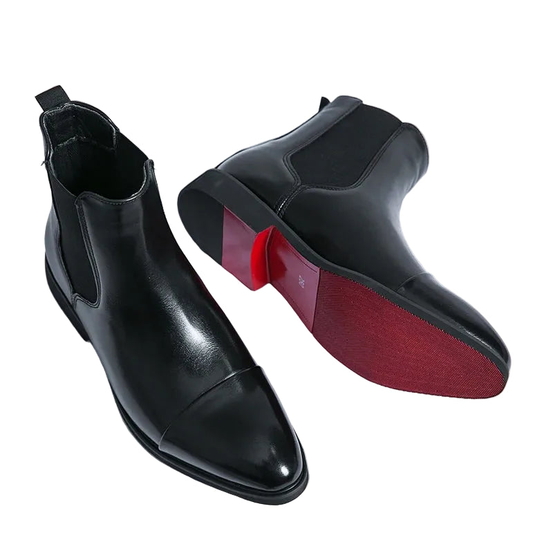 Herre Chelsea Boots Med Stilren Design 0