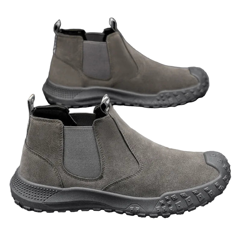 Herre Chelsea Boots Tidløs Stil med Elastiske Innlegg 0