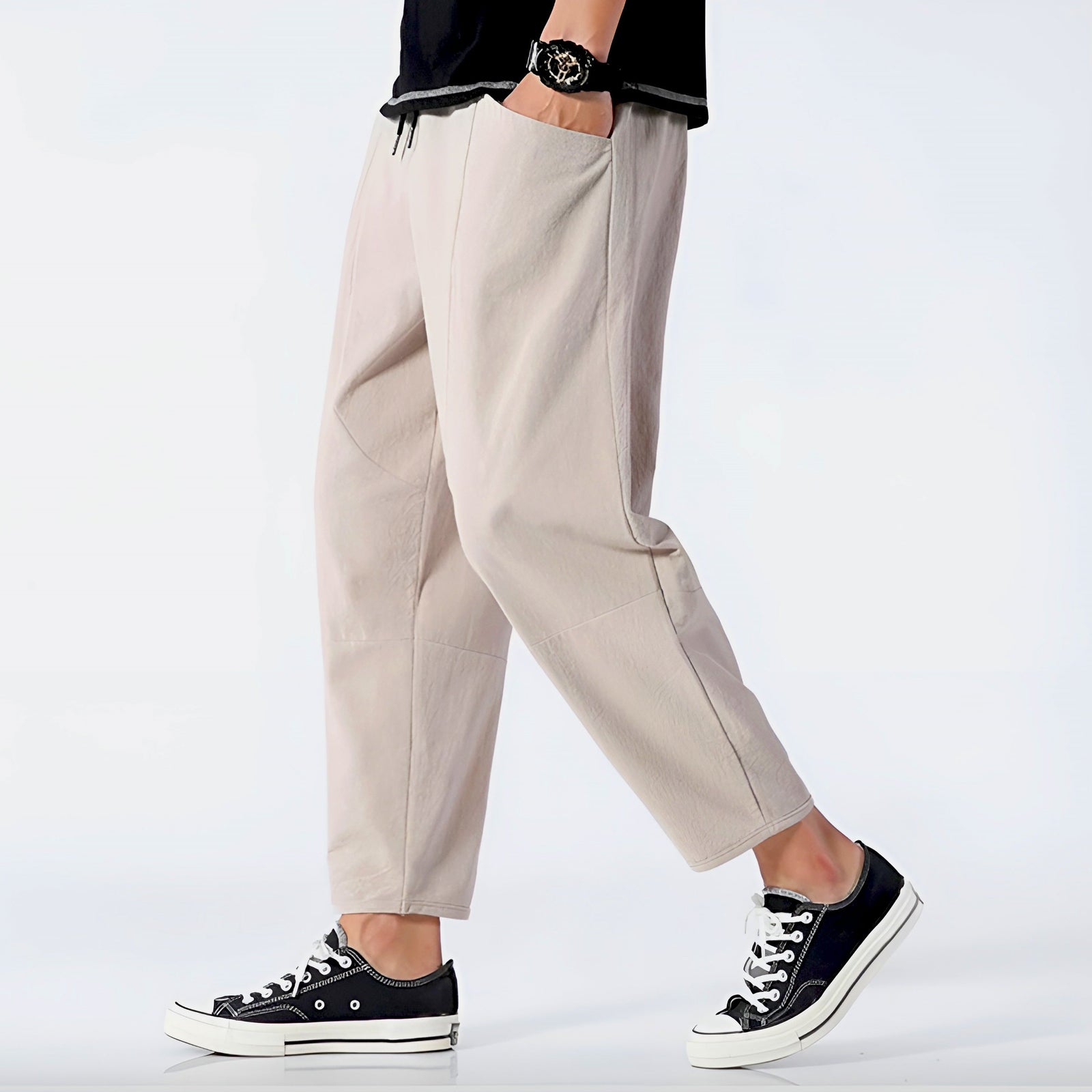 Herre Cropped Bukser Urban Stil 10