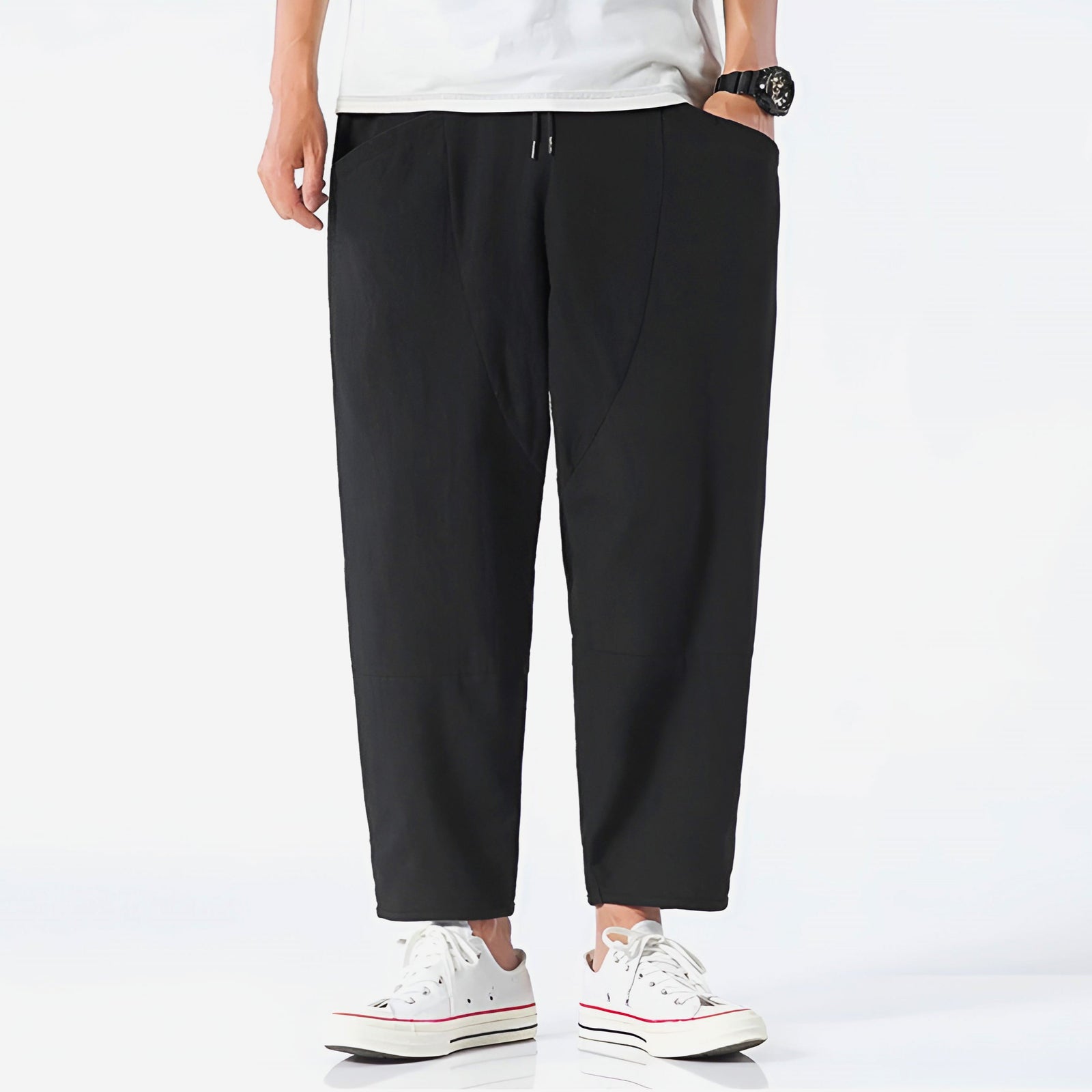 Herre Cropped Bukser Urban Stil 6