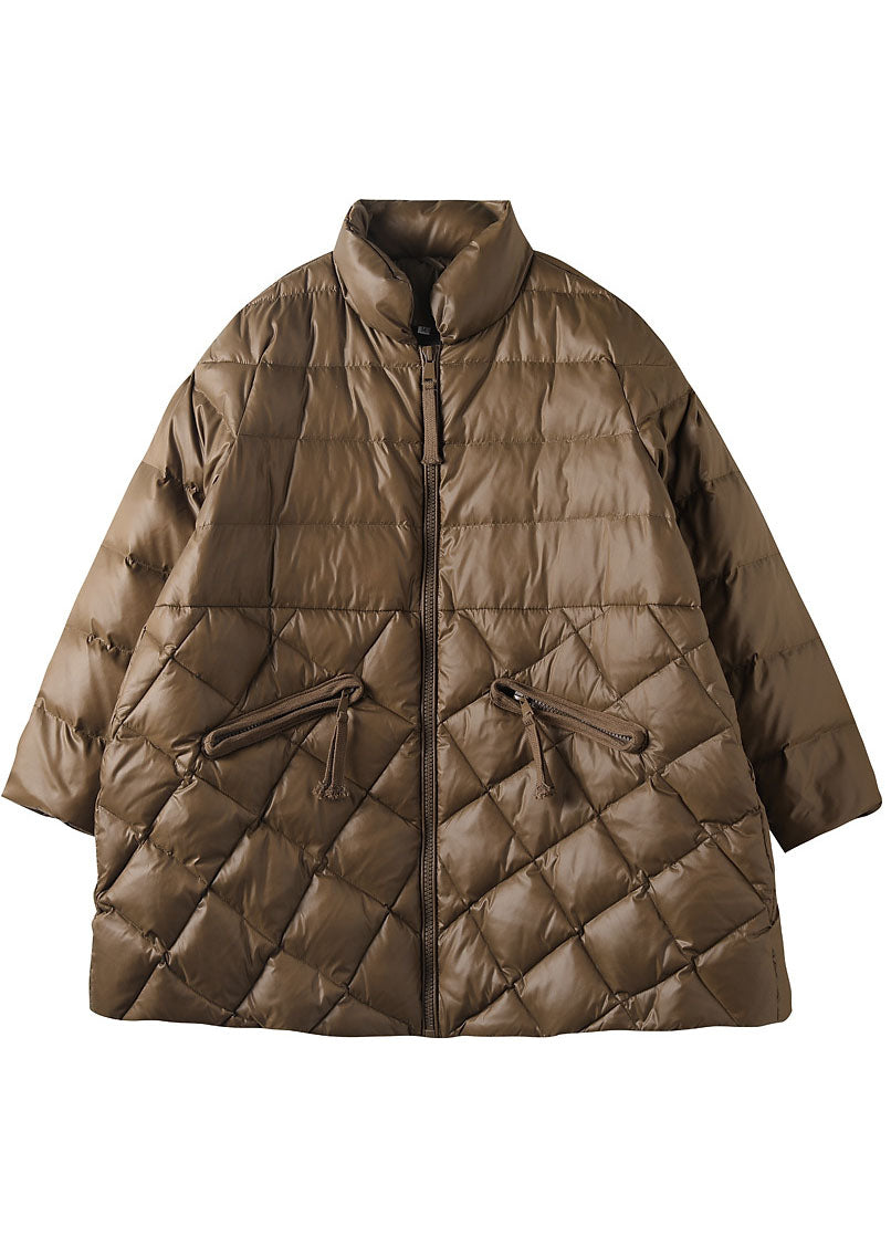 Herre Down Coat med Lommer og Glidelås 4