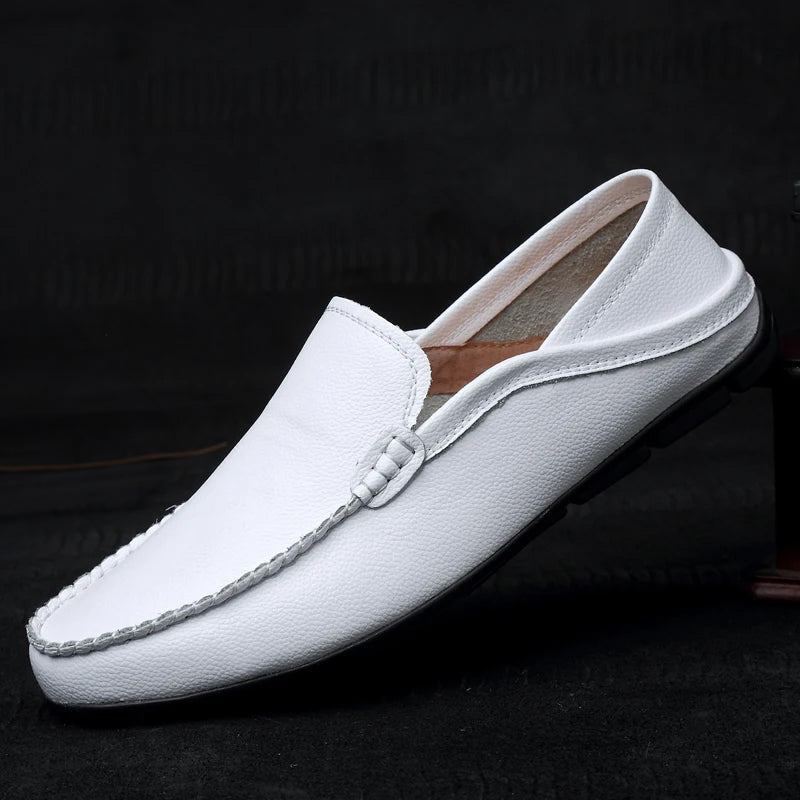Herre Driving Loafers Stilren 0