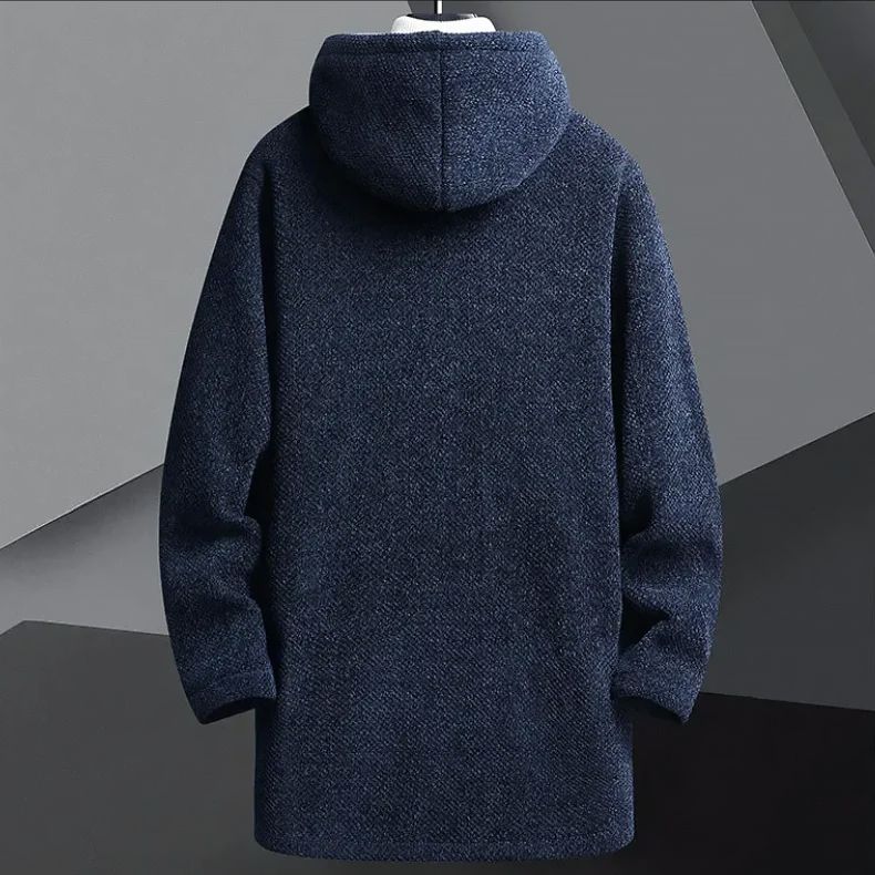 Herre Fleece Jakke med Hette 5