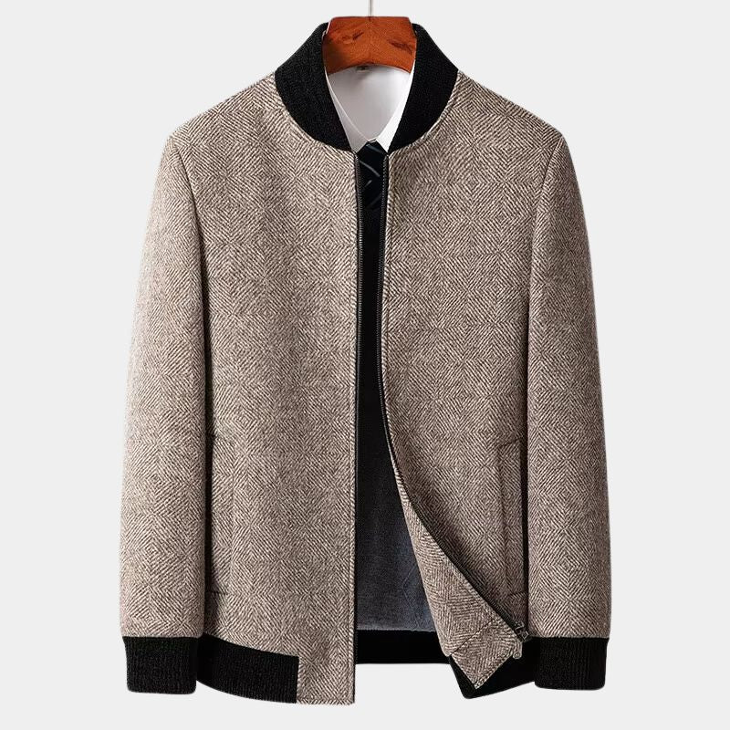 Herre Frakk Slim Fit Stilig 1