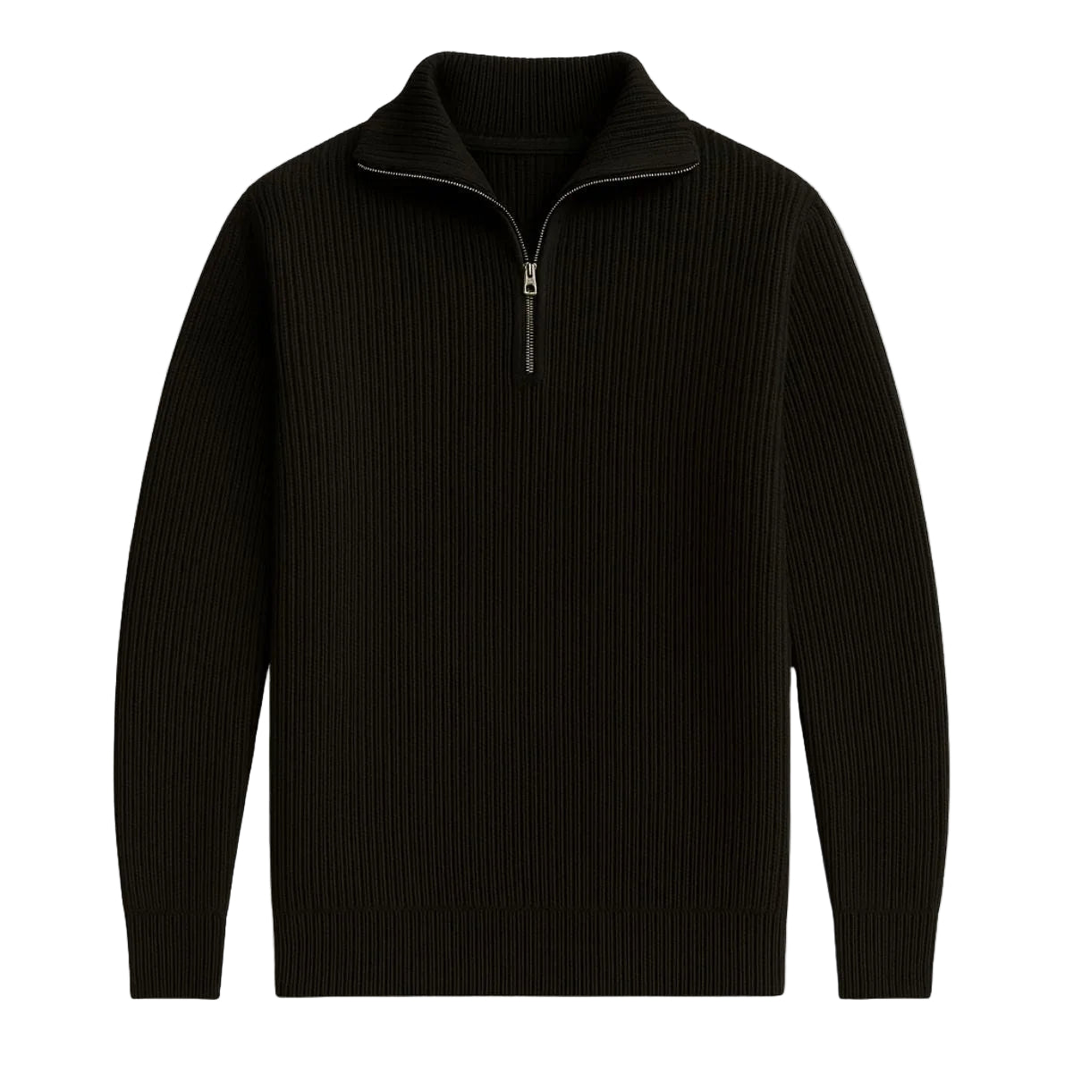 Herre Genser Half Zip med Skreddersydd Passform 0