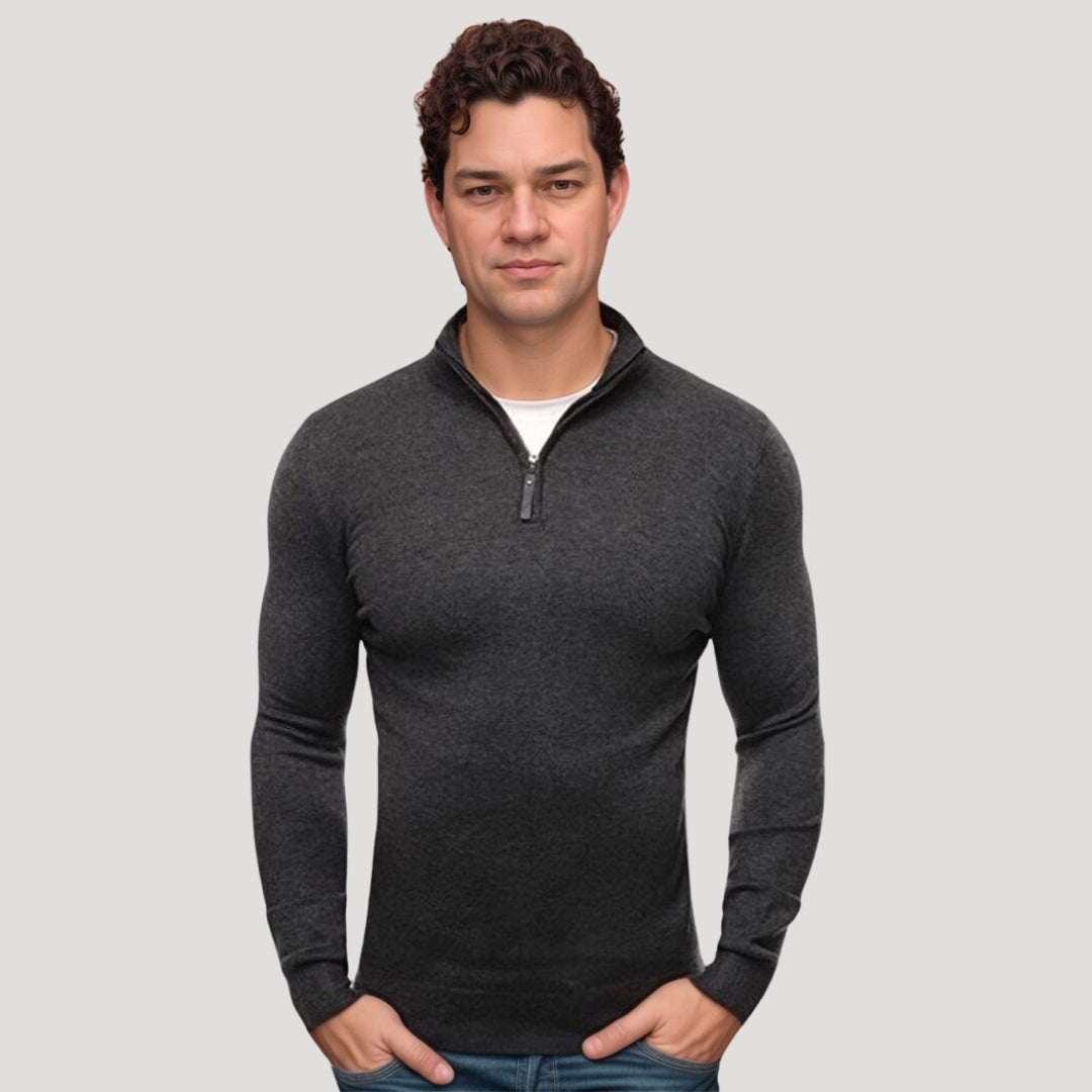 Herre Genser Halv-krage Casual Stil 2