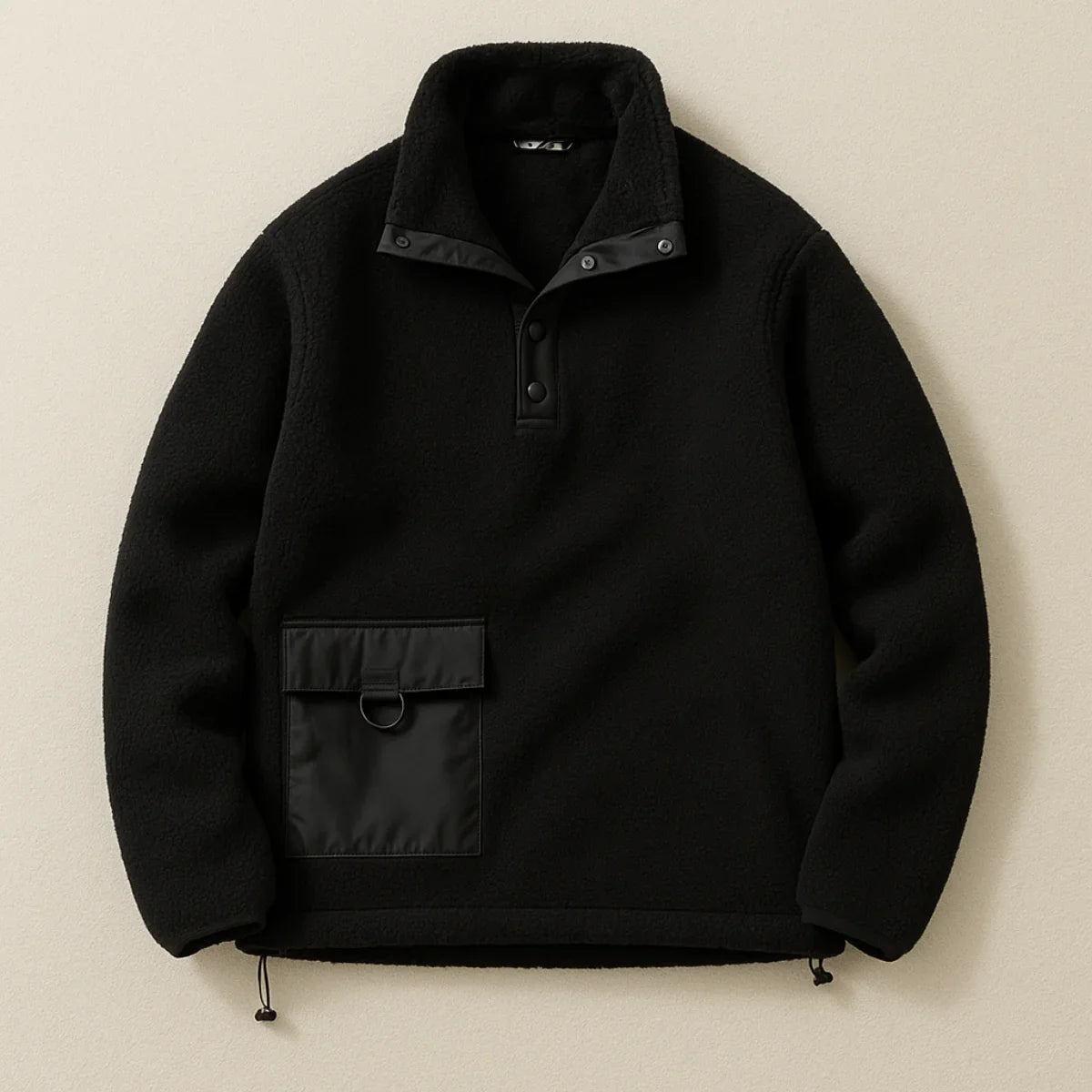 Herre Genser Sherpa Stil Trendy Avslappet Design 5