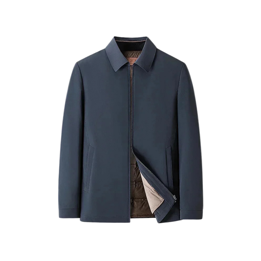 Herre Goose Down Jakke med Justerbar Hetta 0