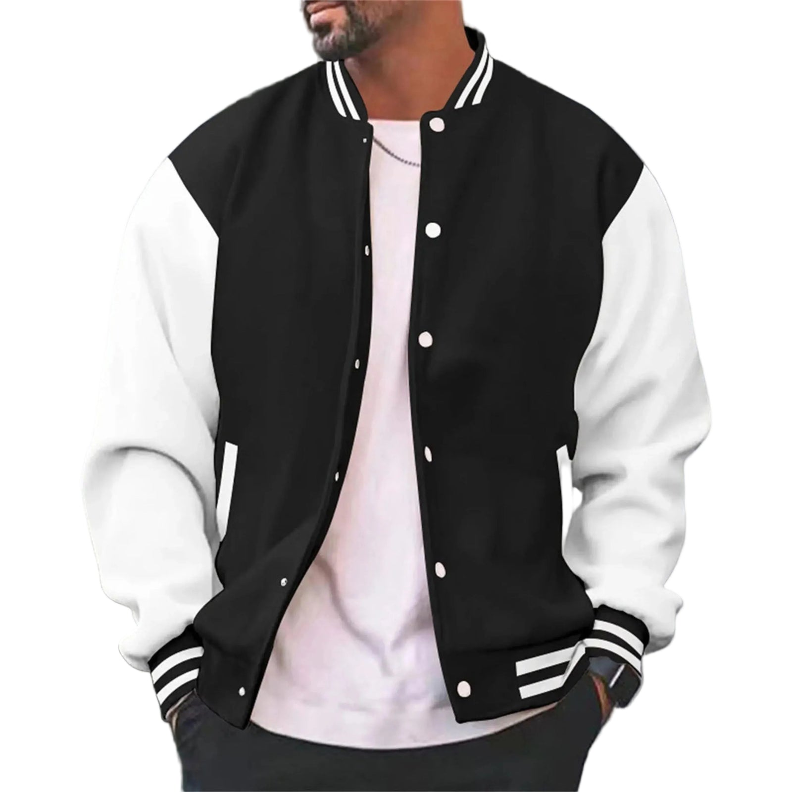 Herre Jakke Bomber Varsity Stil 0