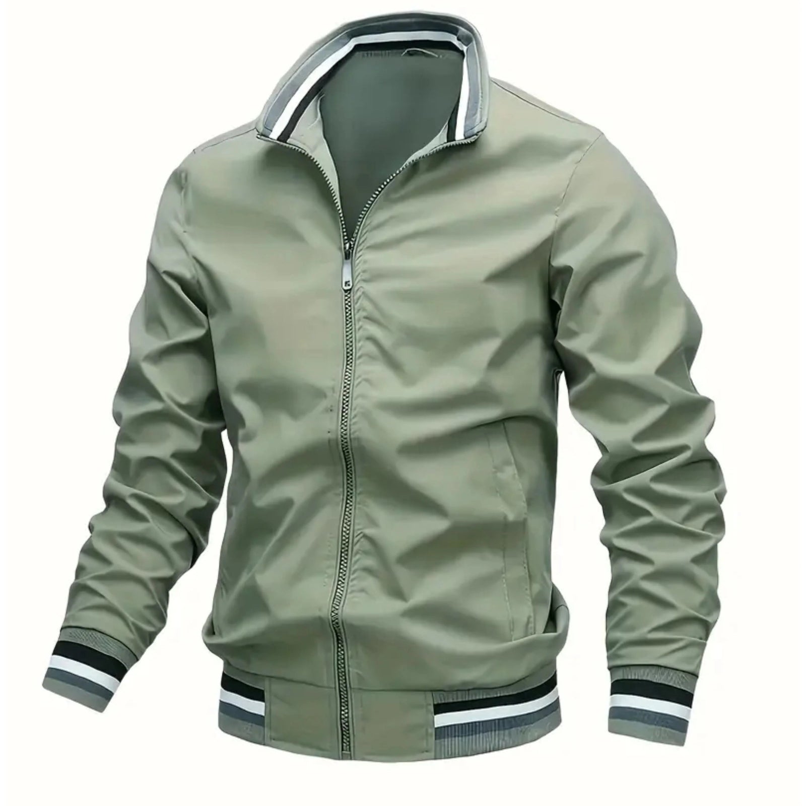 Herre Jakke Bomber Vintage Stil 2