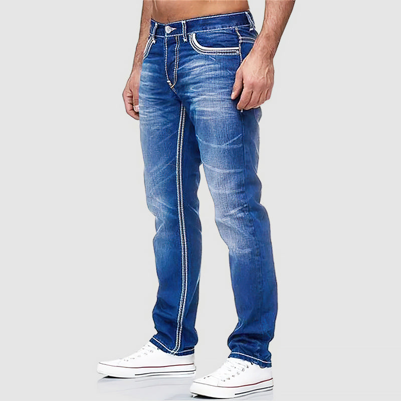 Herre Jeans Klassisk Snitt 3