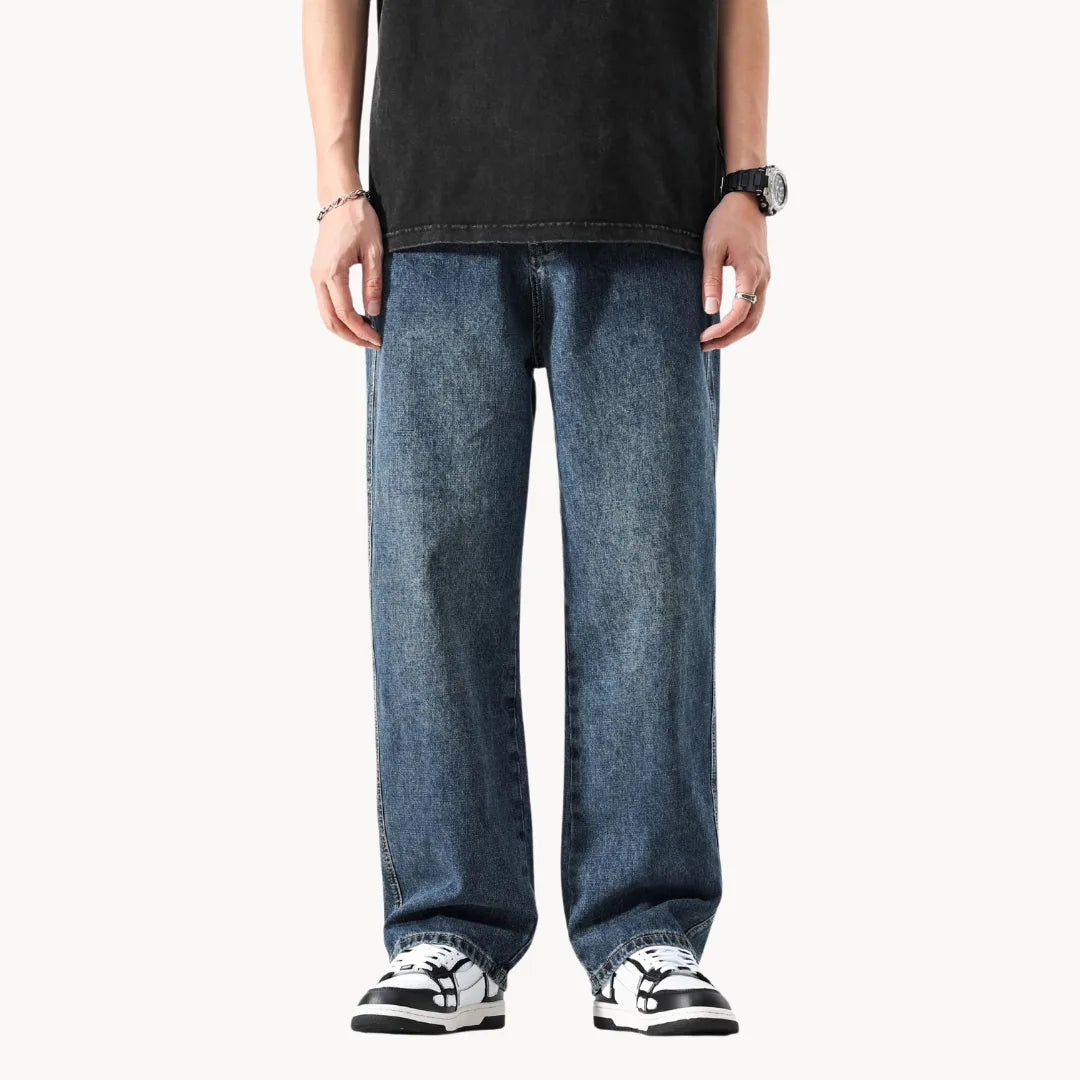 Herre Jeans med Rette Ben og Femlommersdesign 6