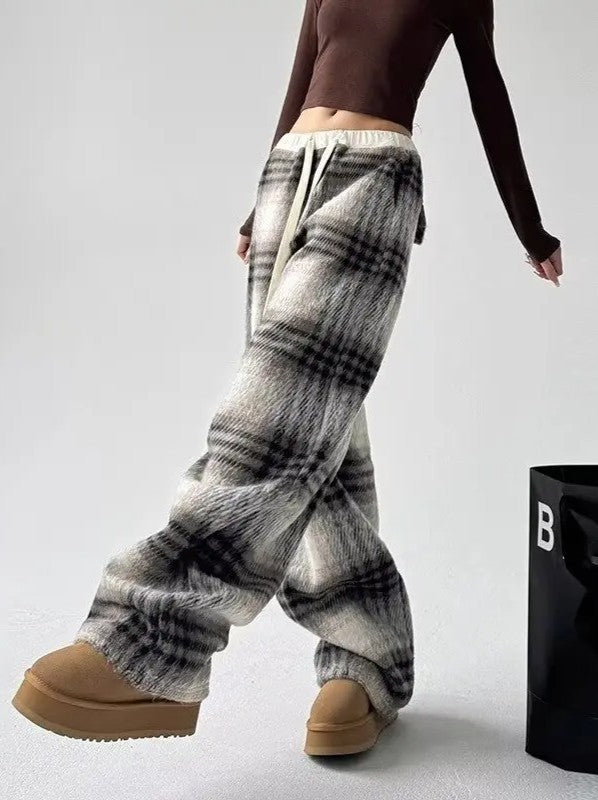 Herre Joggebukser Rutete Stil 2