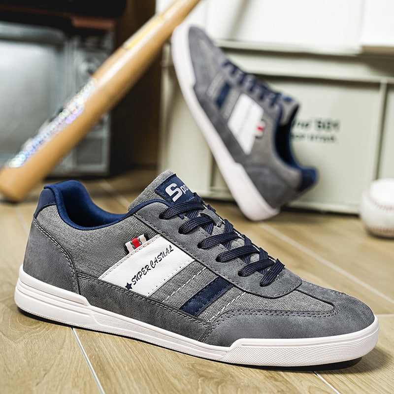 Herre Joggesko Vintage Fade Stilren Komfortabel 2