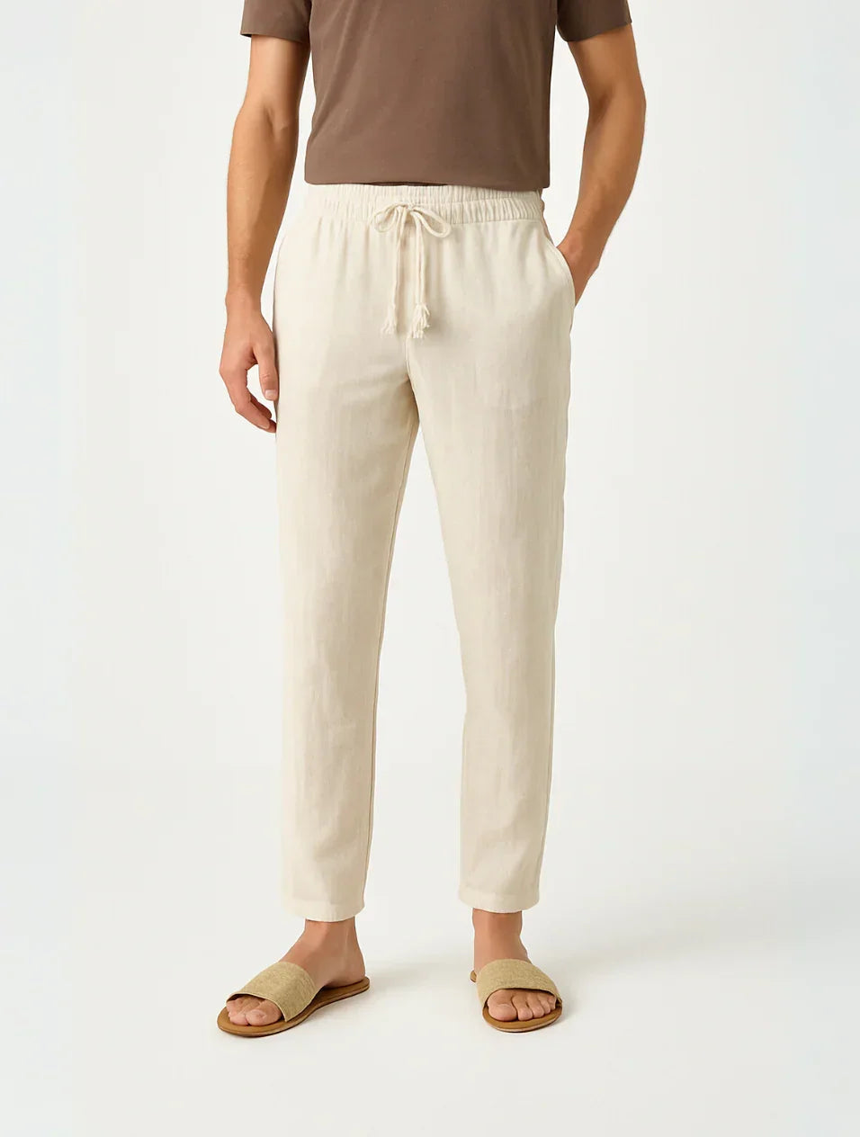 Herre Linbukser Klassisk Stil 7