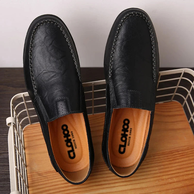 Herre Loafers Slip-On Komfortabel 3