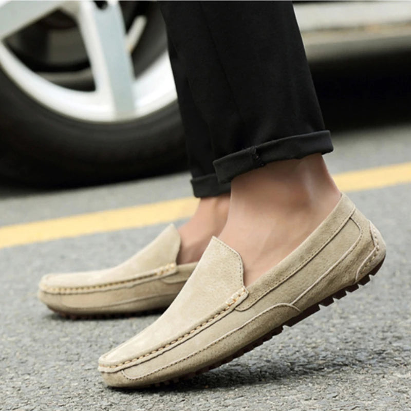 Herre Loafers Slip-on for Fritid 3