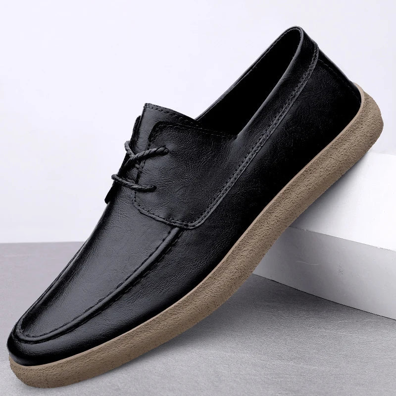 Herre Loafers med Åpen Snøring Moderne Stil 9