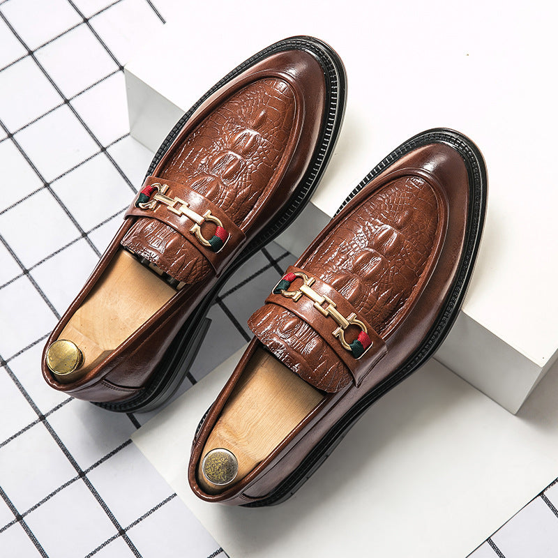 Herre Loafers med Preget Design 2
