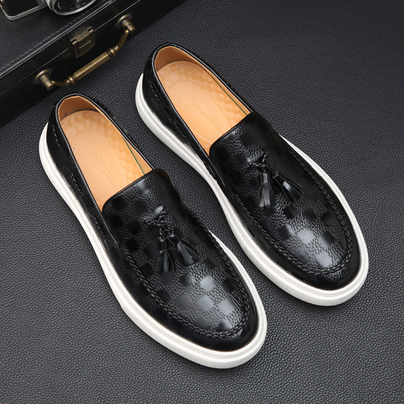 Herre Loafers med preget design 2