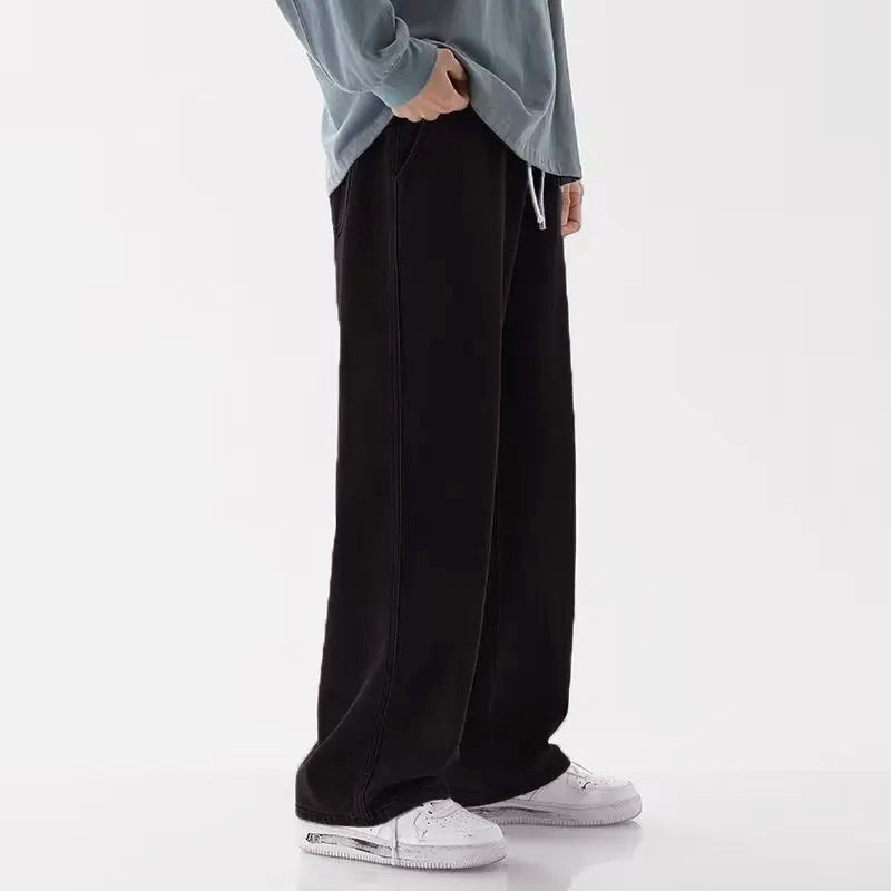 Herre Loose Wide Leg Jeans 1