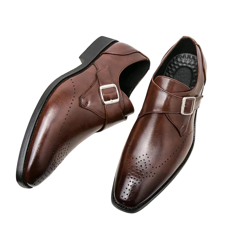 Herre Monk Strap Dress Sko 0