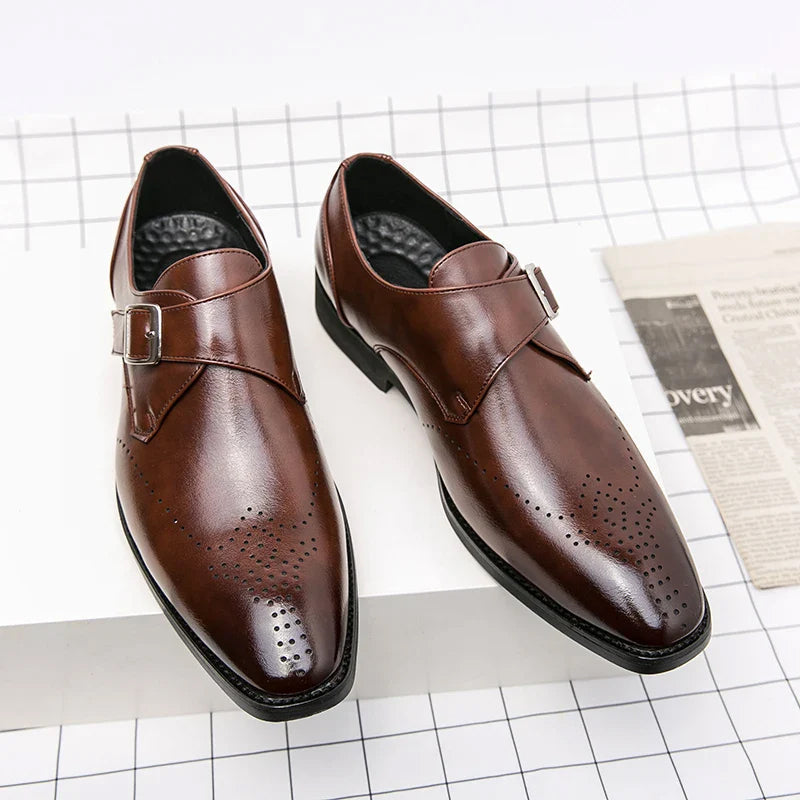 Herre Monk Strap Dress Sko 2