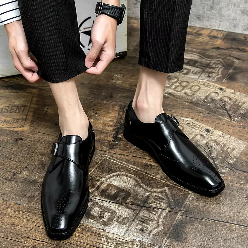 Herre Monk Strap Dress Sko 6