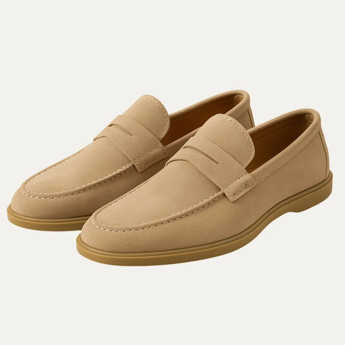 Herre Penny Loafers Klassisk Slip-On 1