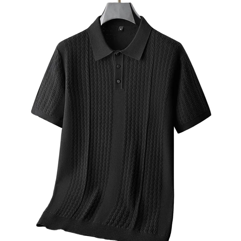 Herre Polo T-skjorte med Klassisk Krage 0