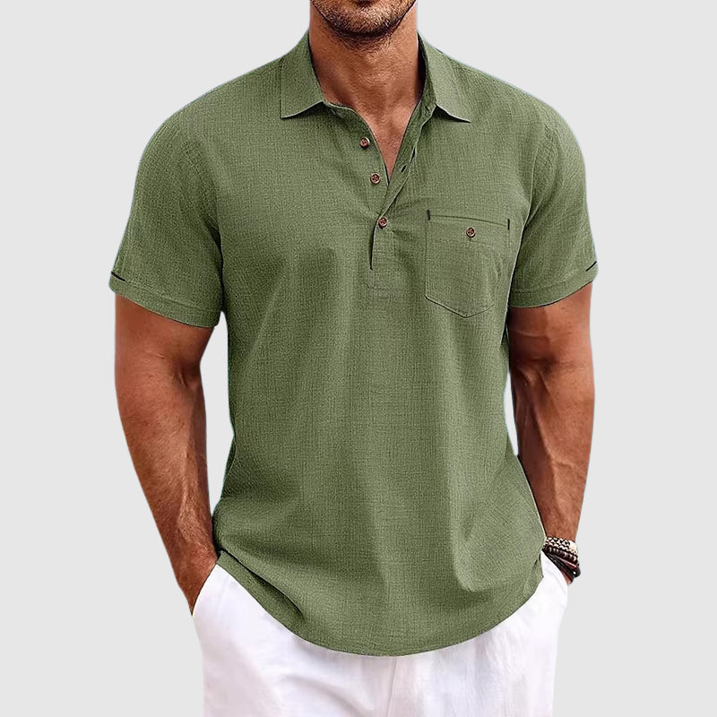 Herre Poloskjorte Uformell Stil 4