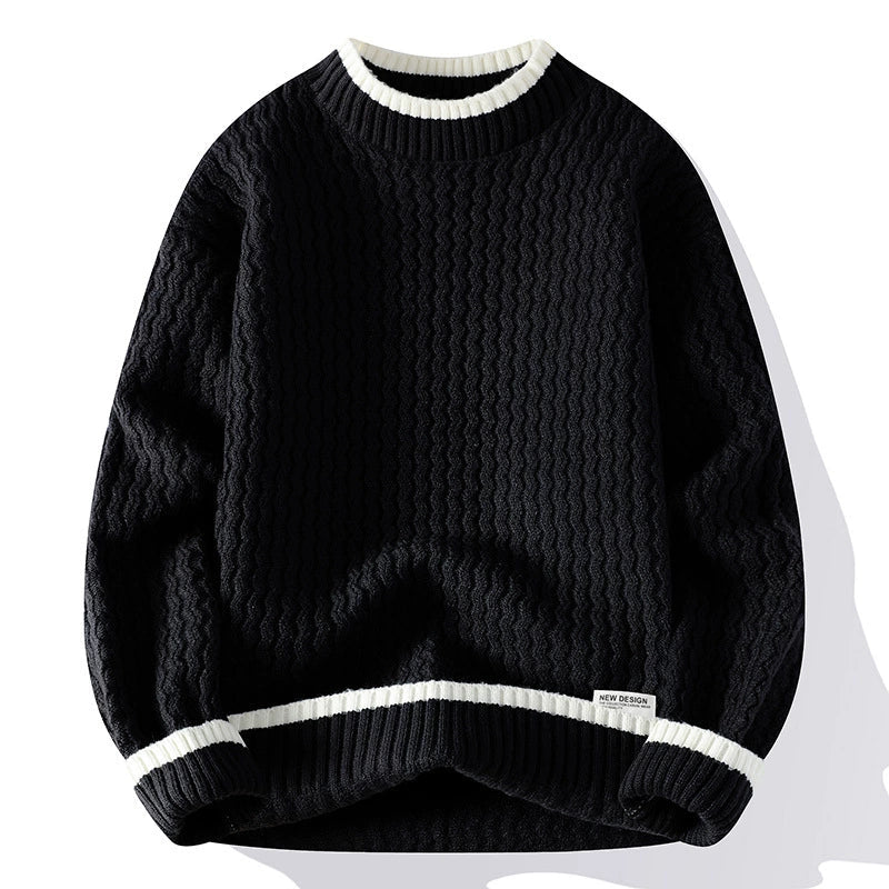 Herre Pullover med Avslappet Passform 2