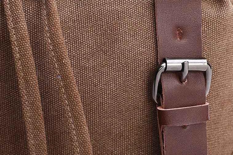 Herre Ryggsekk med Klaff og Lommer 6
