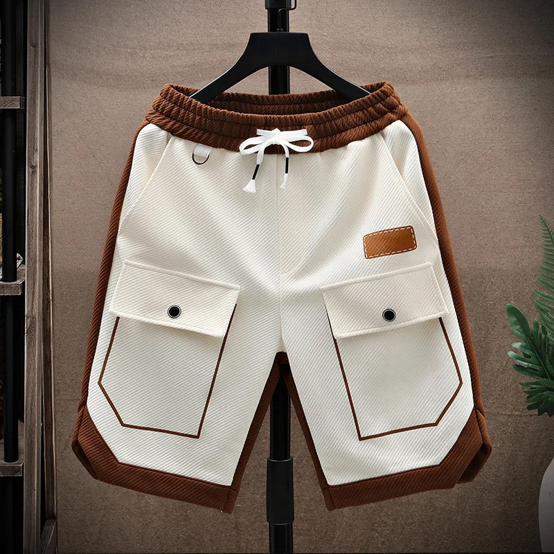 Herre Shorts Tofarget Design Knelang 2