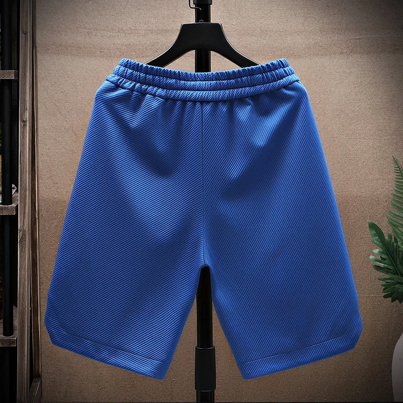 Herre Shorts Tofarget Design Knelang 4