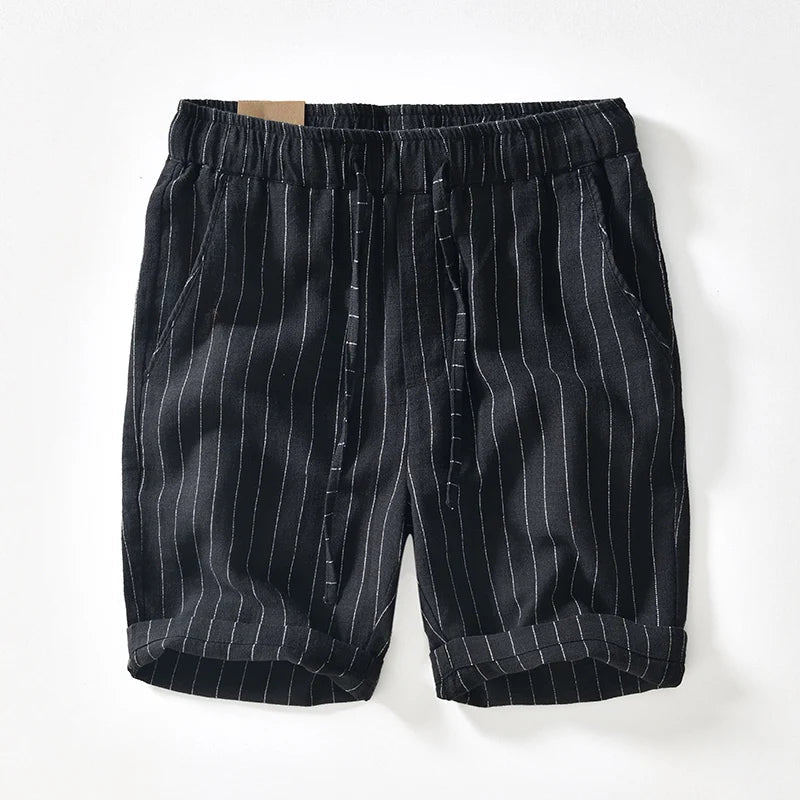 Herre Shorts med Stripete Mønster 1