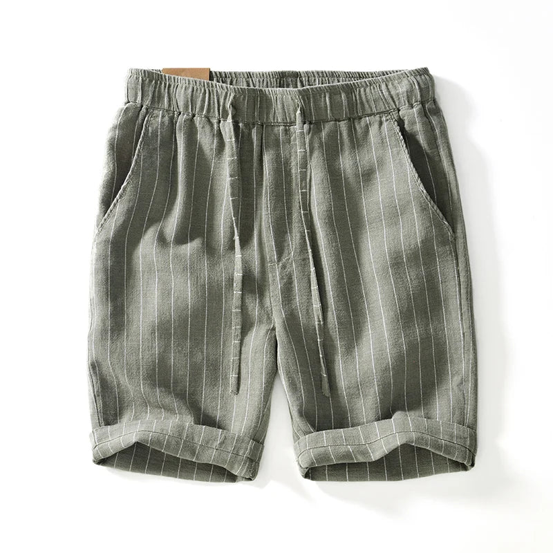 Herre Shorts med Stripete Mønster 4