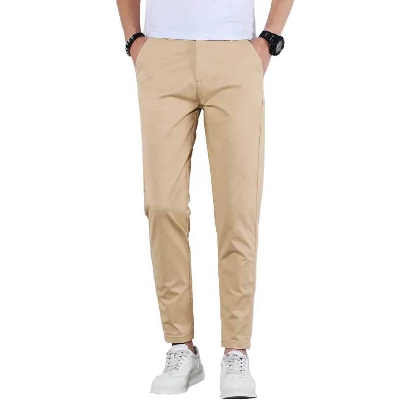 Herre Slim-Fit Bukser med Avsmalnende Ben 1