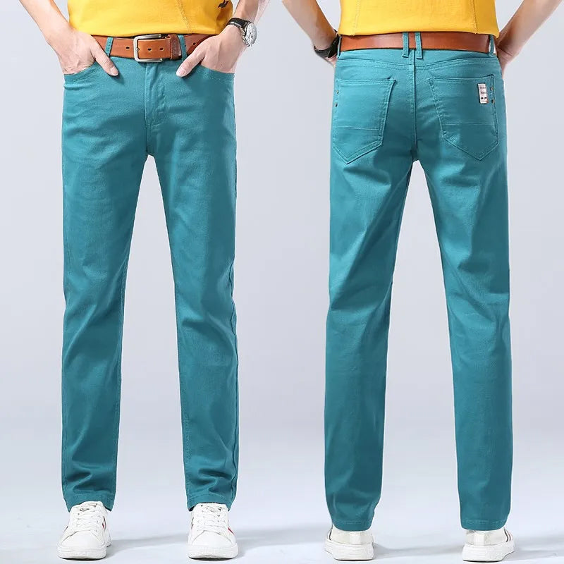 Herre Stretchjeans med Slank Passform 5