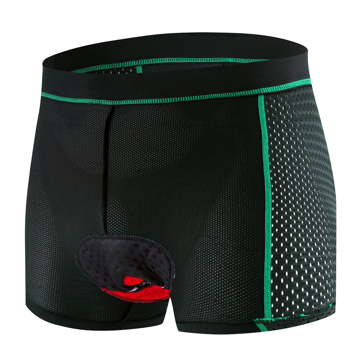 Herre Sykkelshorts Pustende Mesh med 5D Gelpute Elastisk Stoff 1
