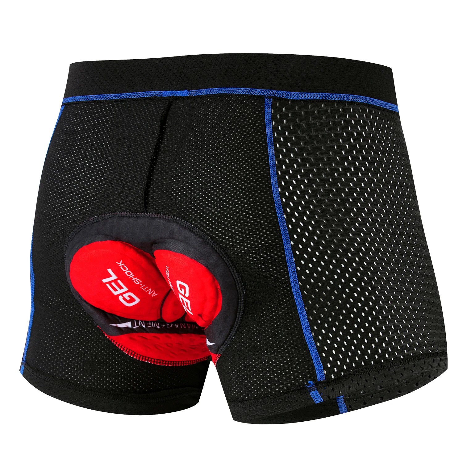 Herre Sykkelshorts Pustende Mesh med 5D Gelpute Elastisk Stoff 6