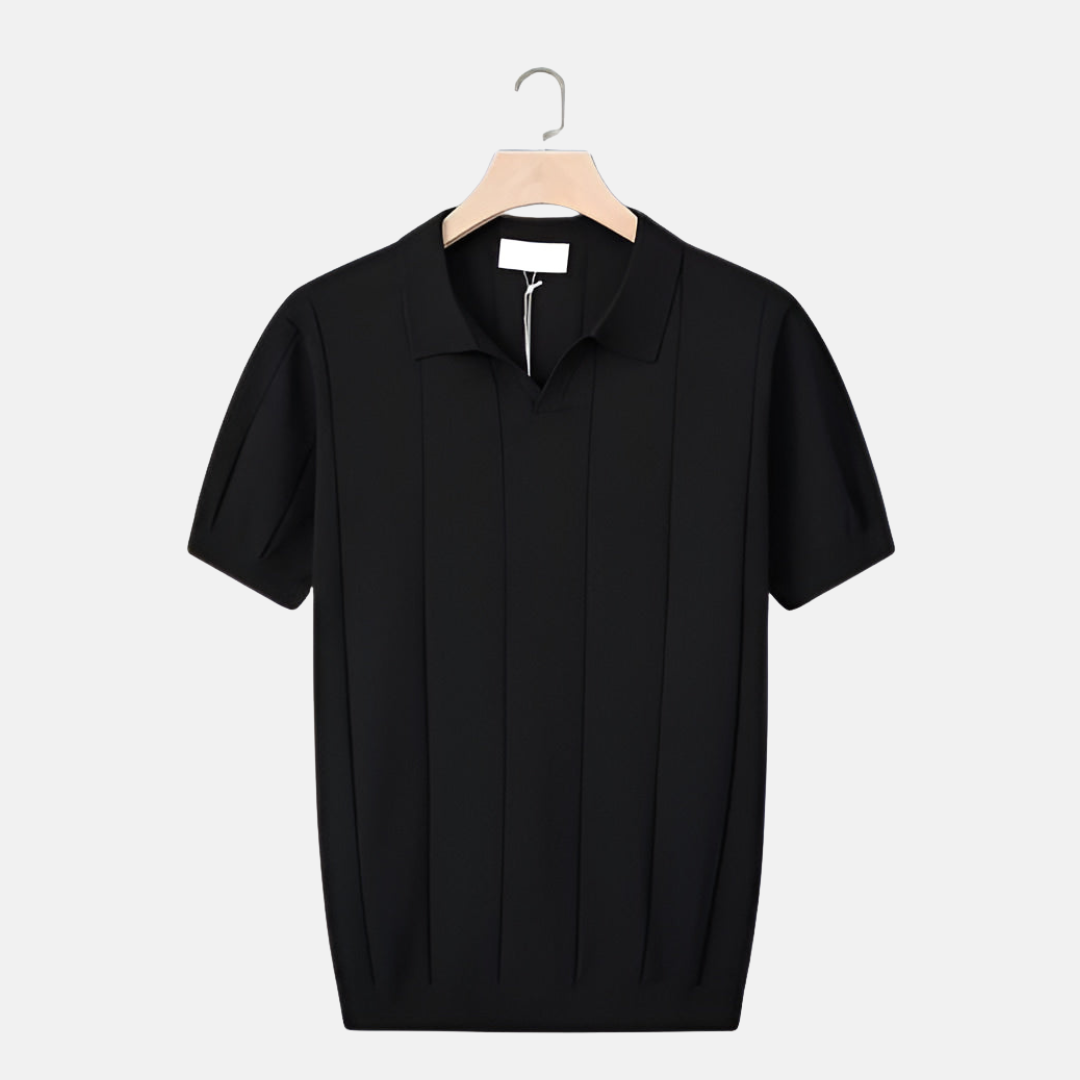 Herre V-hals Polo Kortermet 3