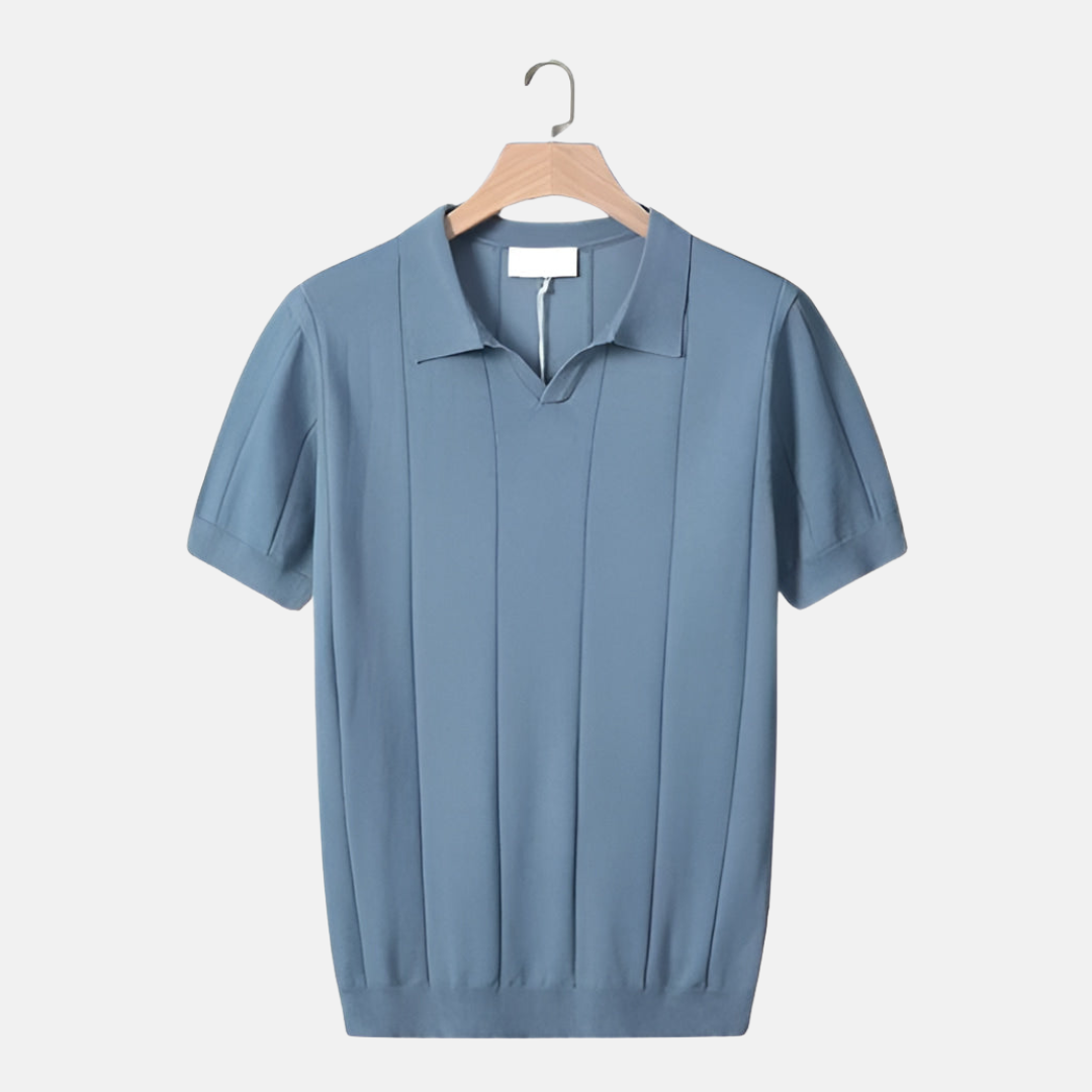 Herre V-hals Polo Kortermet 5
