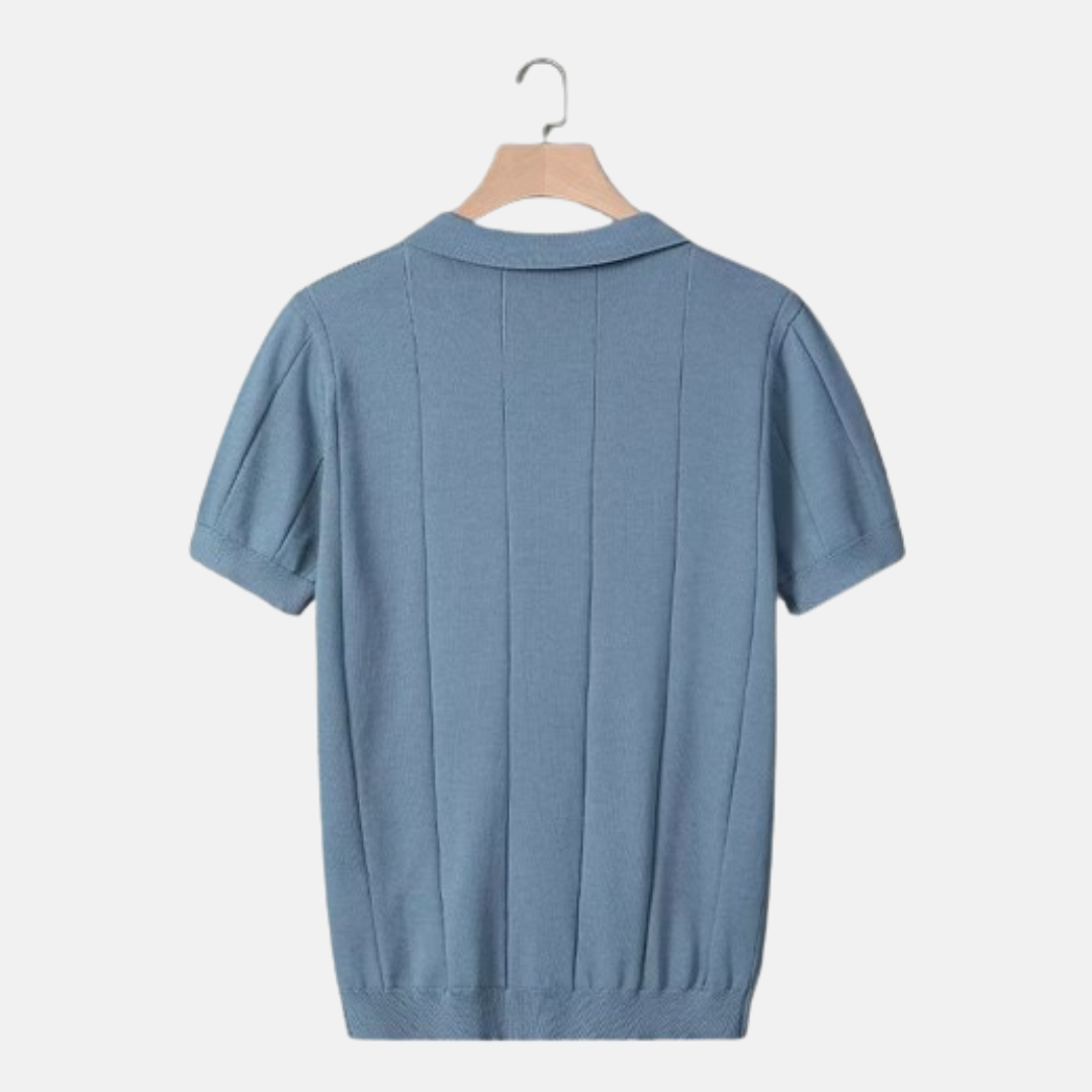 Herre V-hals Polo Kortermet 6